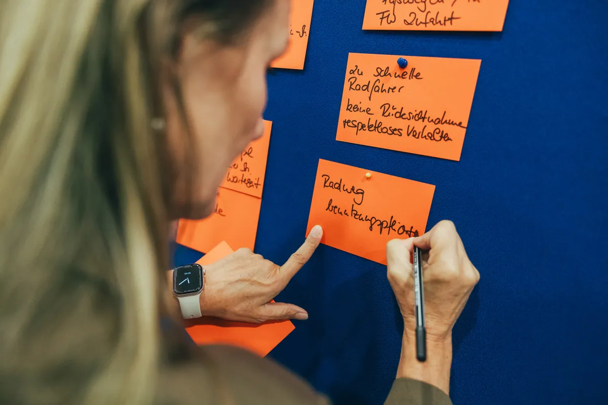 Beteiligungsprozess in Letter zum Thema Zukunftsstrasse