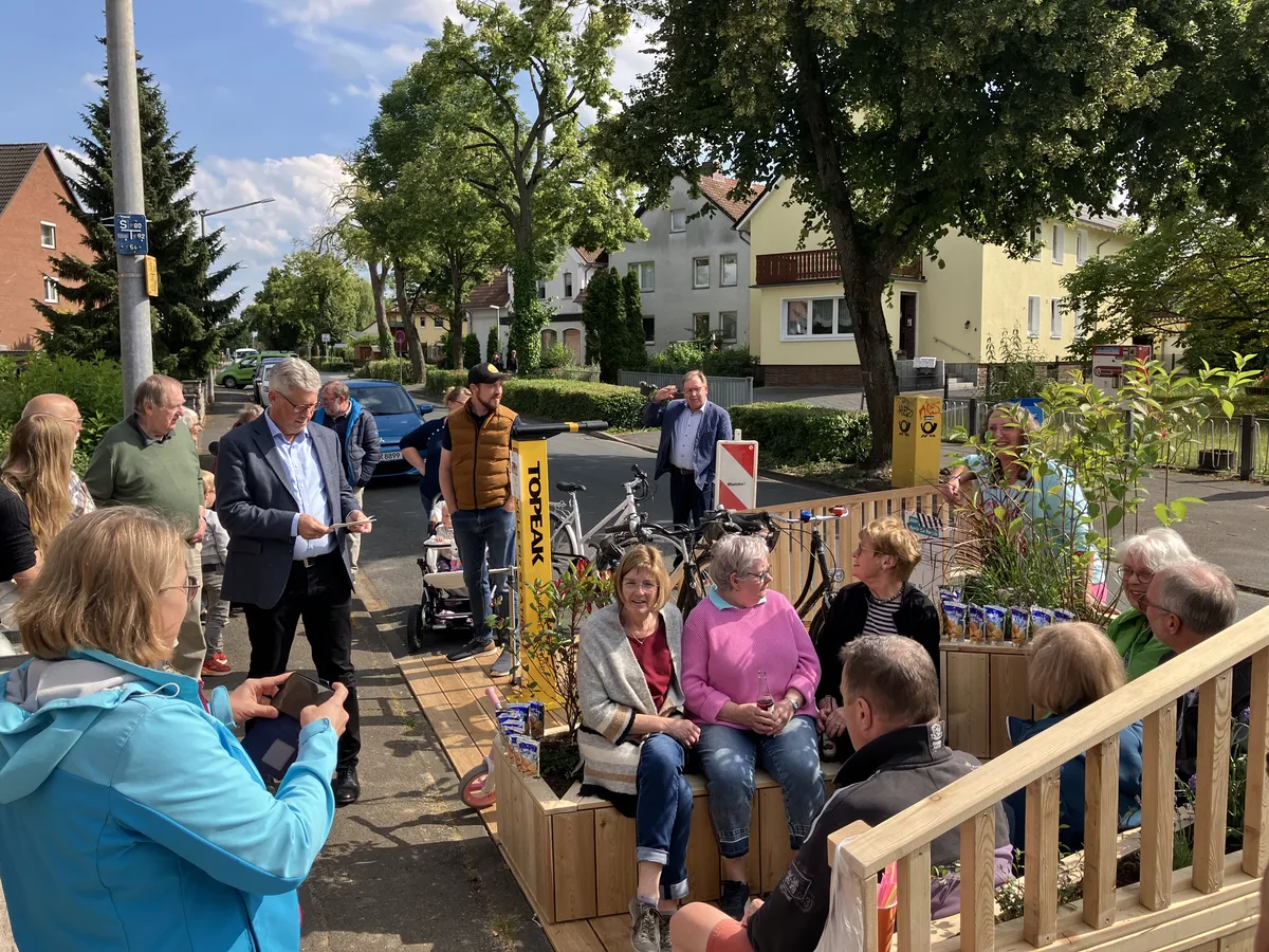 Parklet in Wunstorf