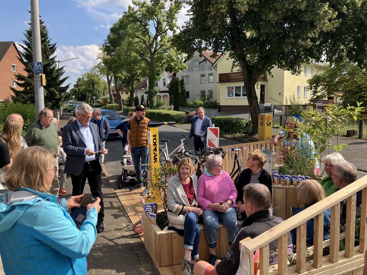 Parklet in Wunstorf
